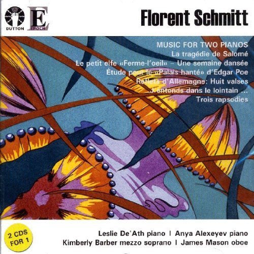 Florent Schmitt - Music For Two Pianos - Used CD