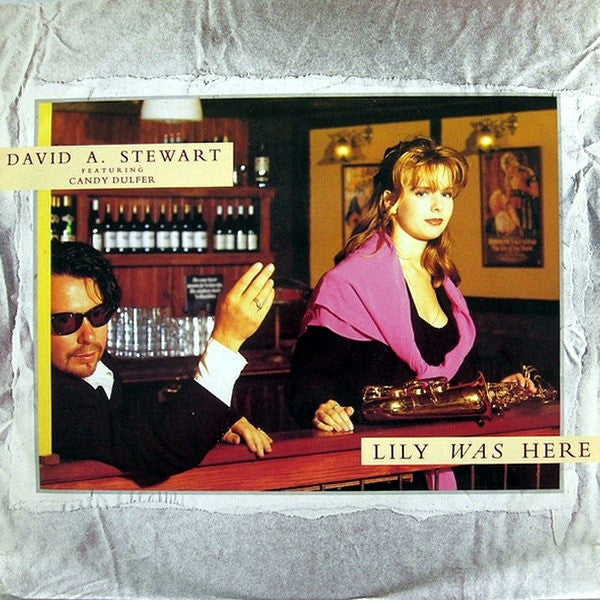 David A. Stewart - Lily Was Here - Used Vinyl Record 12"