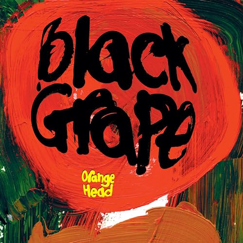 BLACK GRAPE - ORANGE HEAD - Vinyl Record 12 INCH RECORD