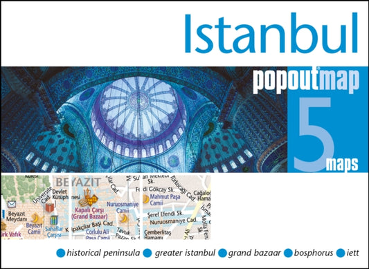 PopOut Maps - Istanbul PopOut Map - Sheet map