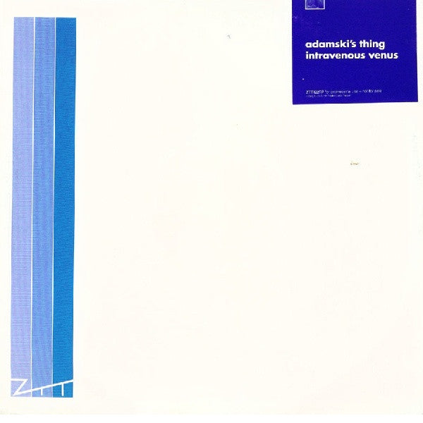 Adamski's Thing - Intravenous Venus - Used Vinyl Record 12"