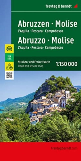 Abruzzo - Molise - Road and leisure map - New Sheet map