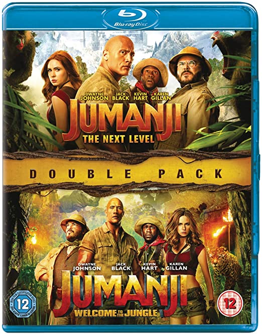 Jumanji: Welcome to the Jungle/Jumanji: The Next Level - New Blu-ray