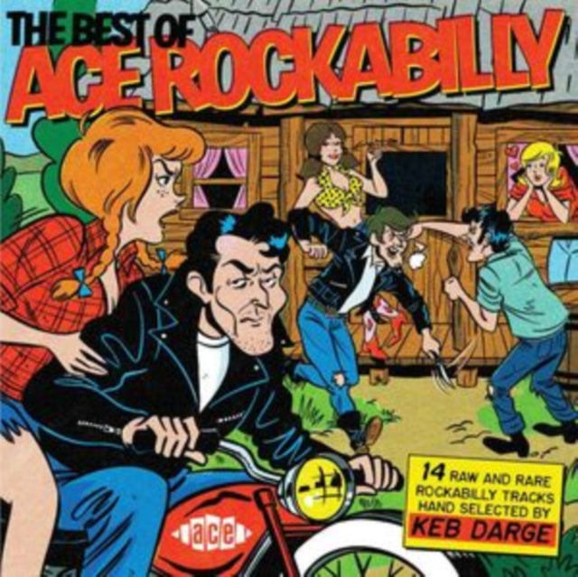 VARIOUS ARTISTS - BEST OF ACE ROCKABILLY PRESENTED BY KEB DARGE - Viny