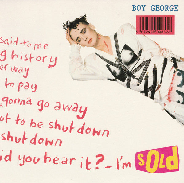 Boy George - Sold - Used Vinyl Record 7"