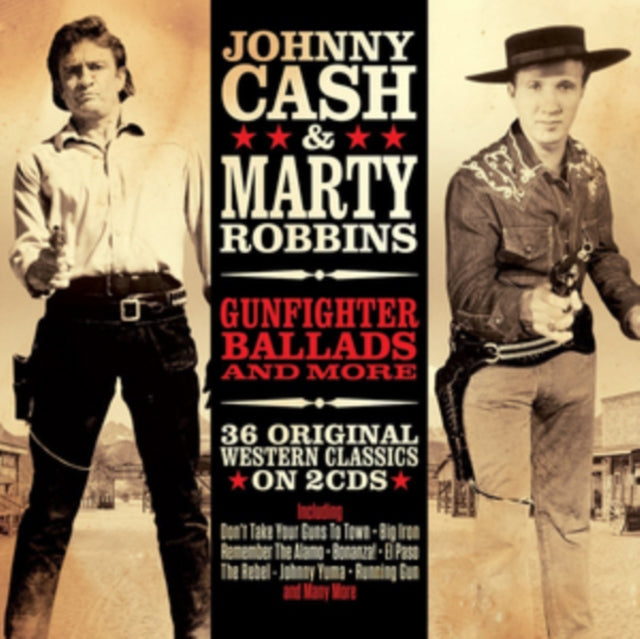 Johnny Cash & Marty Robbins - Gunfighter Ballads [Double CD] (Music CD