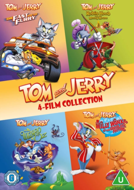 Tom & Jerry (4-Film Collection) - DVD