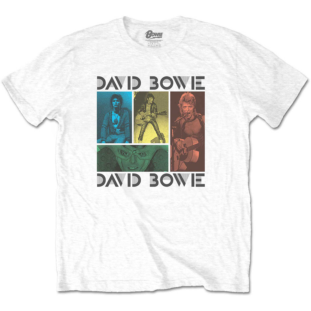 David Bowie - tshirt - Unisex - Short Sleeves - X-Large