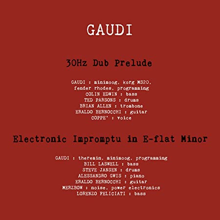 GAUDI - EP - Vinyl Record VL