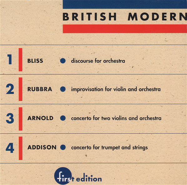 Arthur Bliss - British Modern Vol. 1 - Used CD