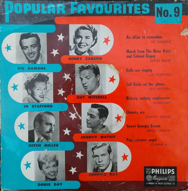 Various - Popular Favourites No.9 - Used Vinyl Record 10"
