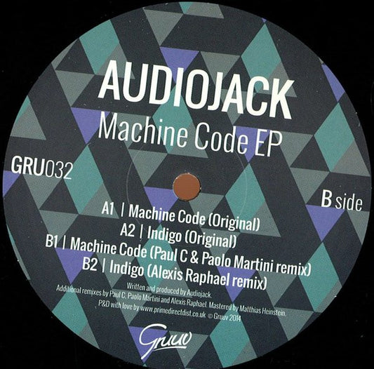 Audiojack - Machine Code EP - New Vinyl Record 12"