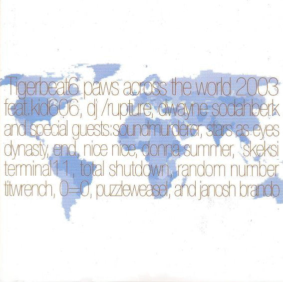 Various - Tigerbeat6: Paws Across The World 2003 - Used CD