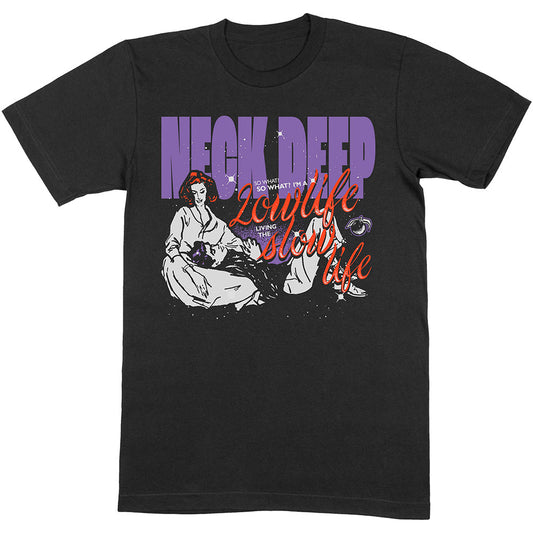 Neck Deep - tshirt - Unisex - Short Sleeves - Large