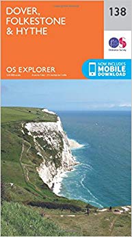 Ordnance Survey - Dover, Folkstone and Hythe : 138 - New Sheet map