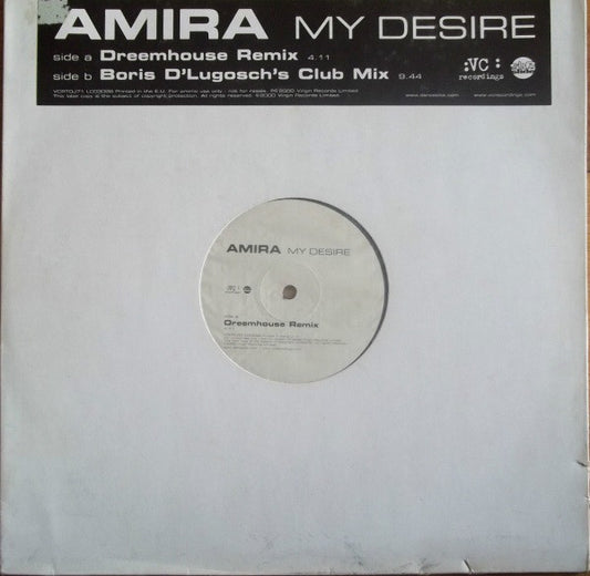 Amira - My Desire - Used Vinyl Record 12"