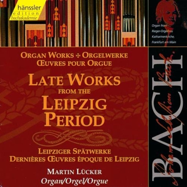 MARTIN LUECKER - LATE WORKS FROM THE LEIPZIG PE - CD