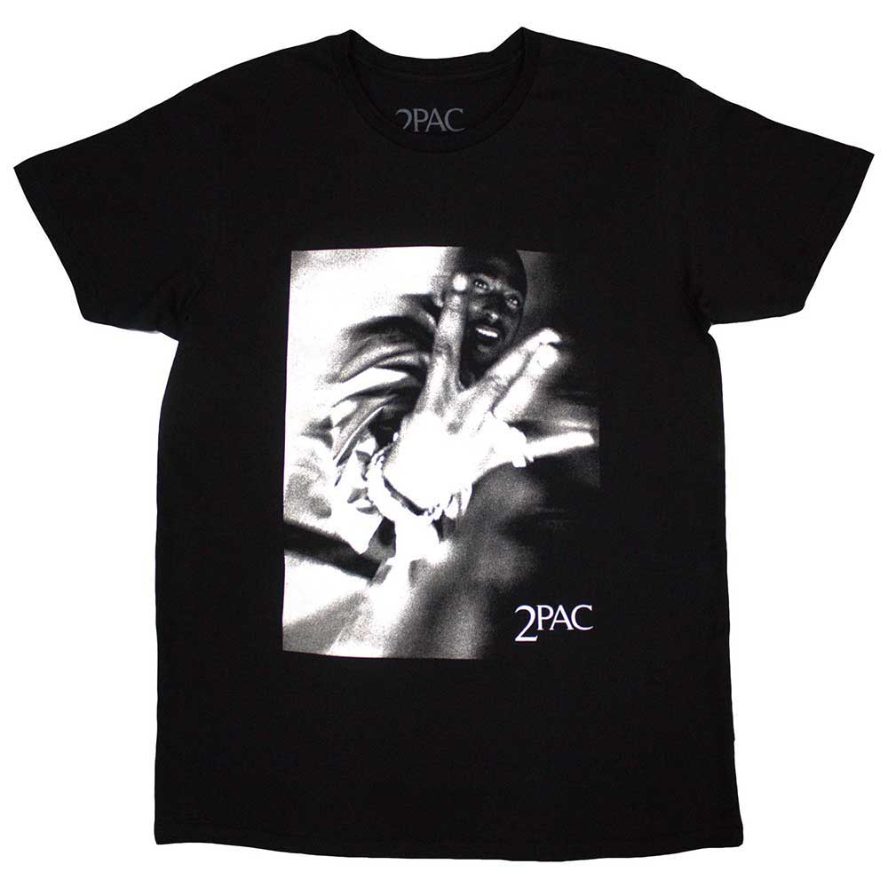 Tupac - tshirt - Unisex - Short Sleeves - Fingers - Medium