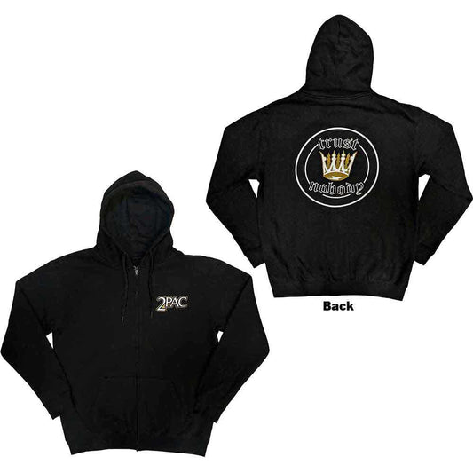 Tupac - hoodies - Unisex - Long Sleeves - X-Large