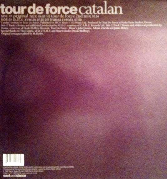 our De Forc - Catalan - Used Vinyl Record 12"