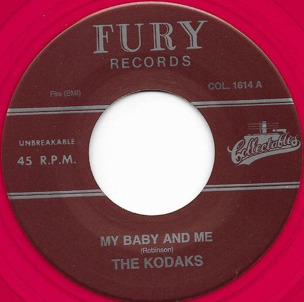 Kodaks - My Baby And Me - Used Vinyl Record 7"