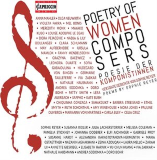 Various Composers - Poetry of Women Composers: Poems By Sophie Reyer - C