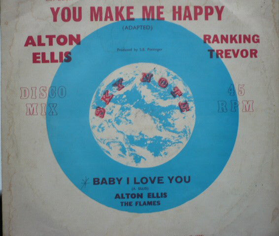 Alton Ellis - You Make Me Happy - Used Vinyl Record 12"