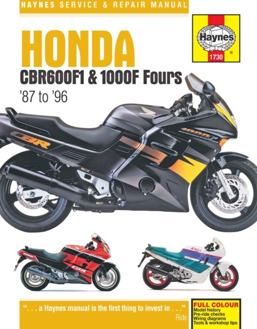 Haynes Publishing - Honda CBR600F1 (87 -96) - Paperback