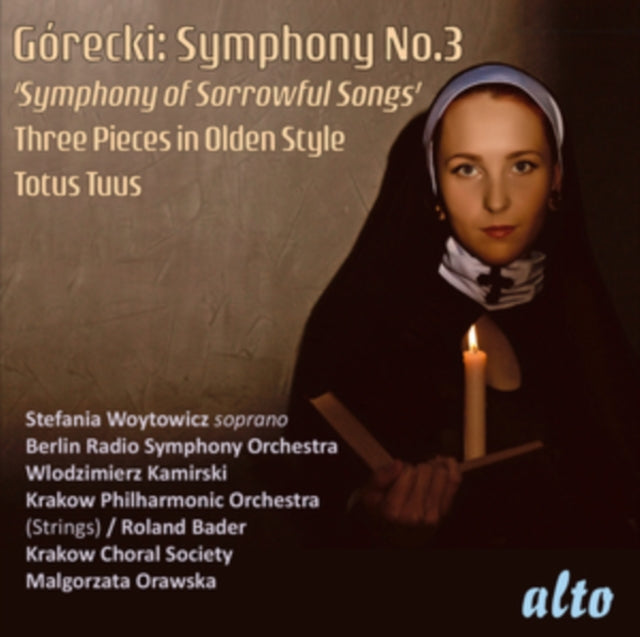 STEFANIA WOYTOWICZ - Gorecki Symphony No 3 Sorrowful Songs - CD
