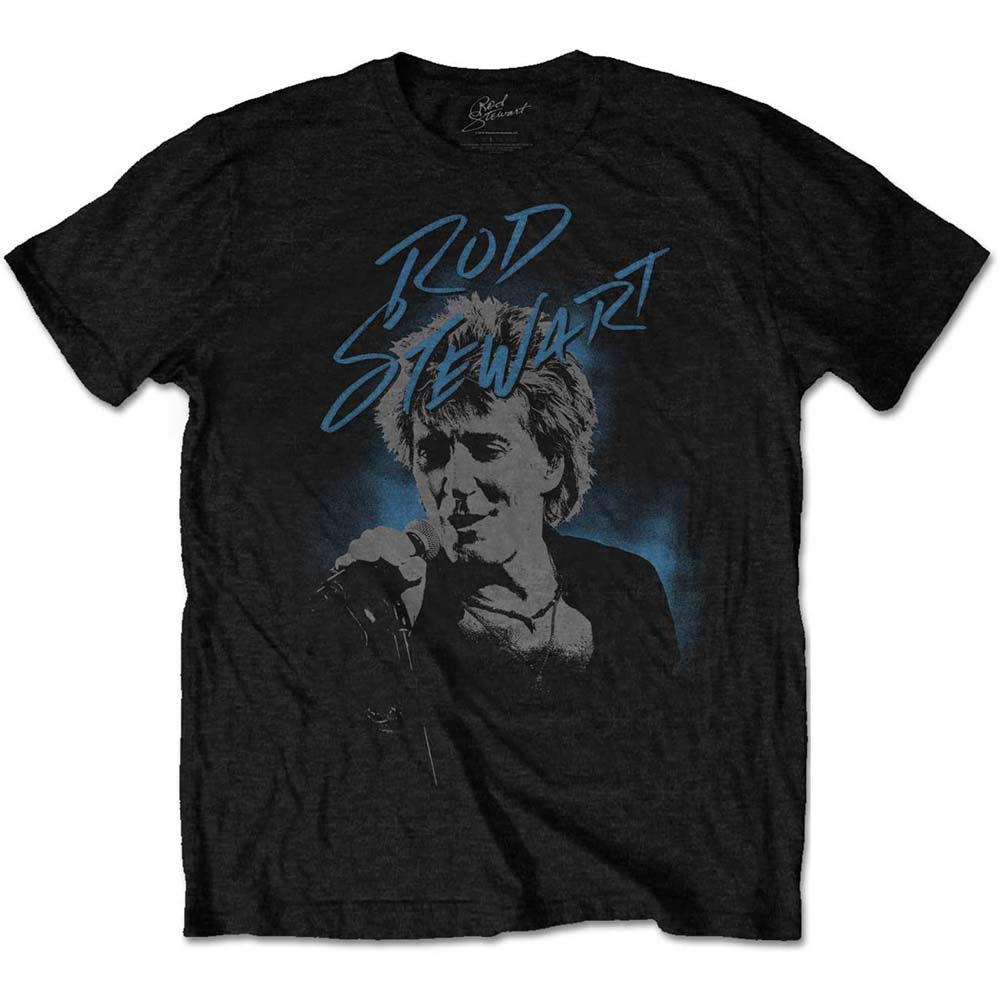 Rod Stewart - tshirt - Unisex - Short Sleeves - Scribble Ph - XX-Large