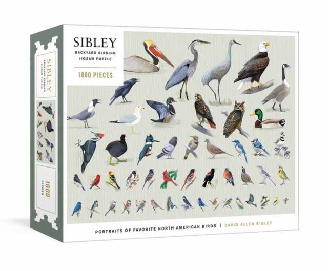 David Allen Sibley - Sibley Backyard Birding Puzzle : 1000-Piece Jigsa