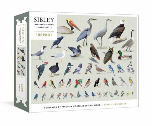 David Allen Sibley - Sibley Backyard Birding Puzzle : 1000-Piece Jigsa