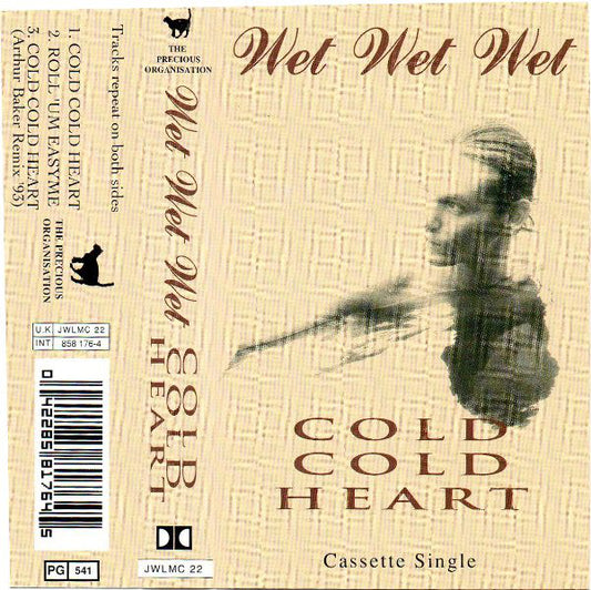 Wet Wet Wet - Cold Cold Heart - Used Cassette