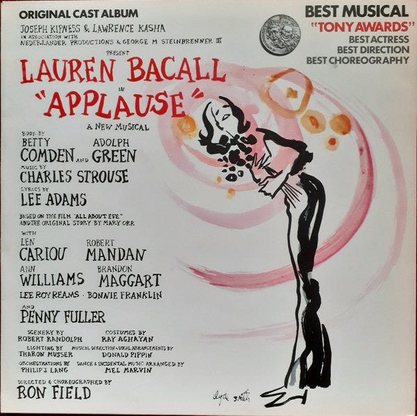 Charles Strouse - Applause (Original Broadway Cast Album) - Used Viny