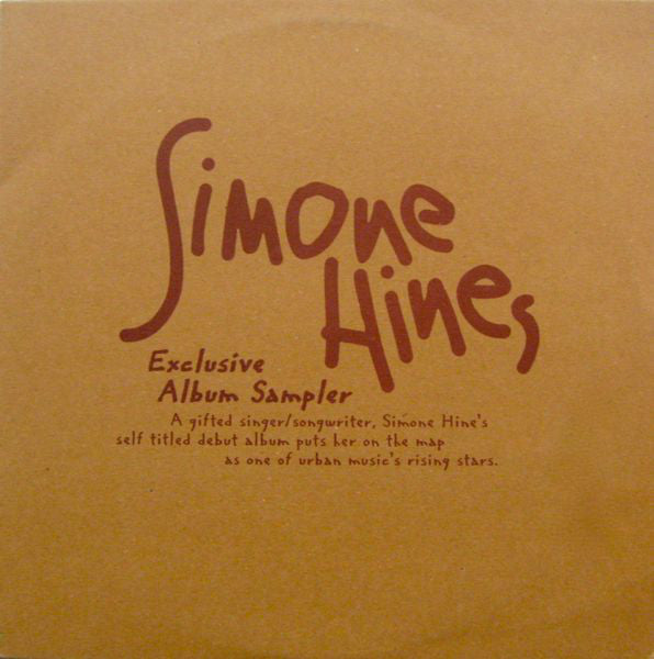 Simone Hines - Used Vinyl Record