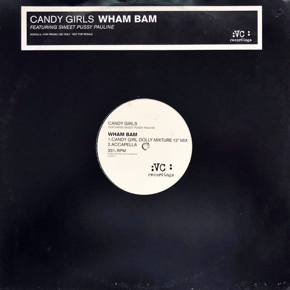 Candy Girls - Wham Bam - Used Vinyl Record 12"