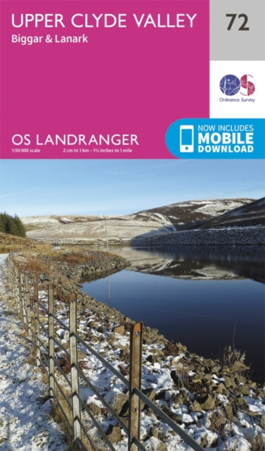 Ordnance Survey - Upper Clyde Valley, Biggar & Lanark : 072 - New Shee
