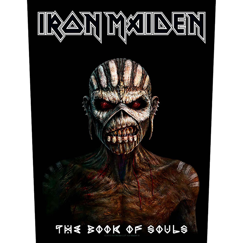IRON MAIDEN - BOOK OF SOULS (BACKPATCH) - Patch - PHM