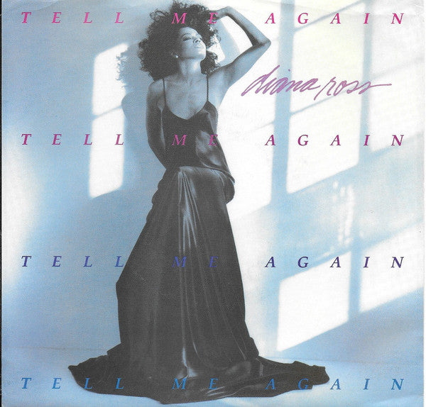 Diana Ross - Tell Me Again - Used Vinyl Record 7"