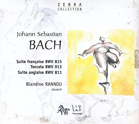 BLANDINE RANNOU - J.S.BACH / ENGLISH & FRENCH SU - CD