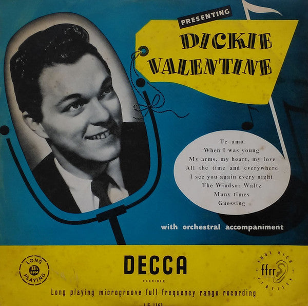 Dickie Valentine - Presenting - Used Vinyl Record