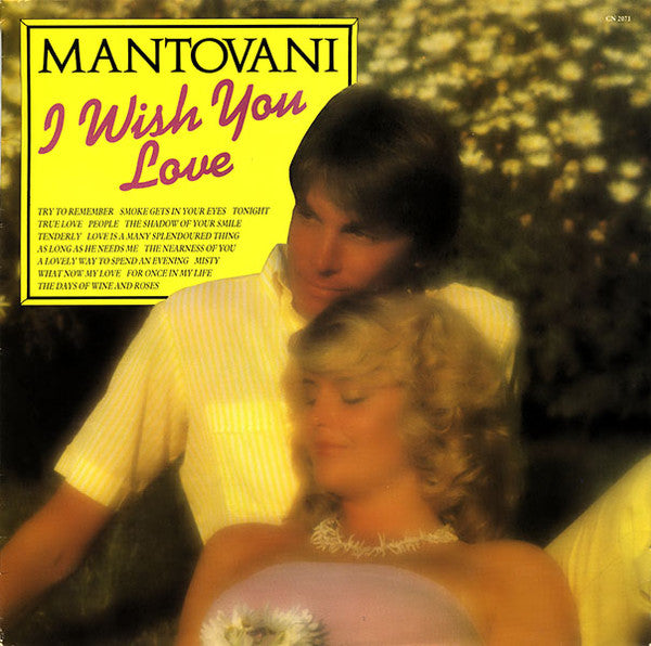 Mantovani - I Wish You Love - Used Vinyl Record