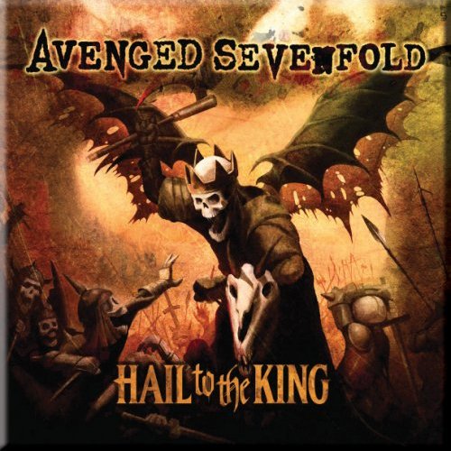 Avenged Sevenfold - Fridge Magnet: Hail to the King - TV Memorabilia F