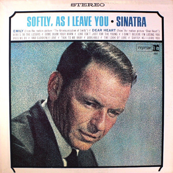 Frank Sinatra - Softly, As I Leave You - Used Vinyl Record