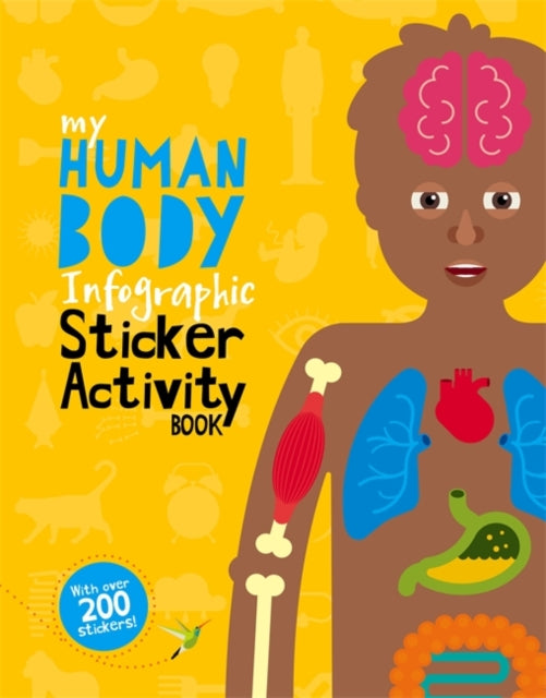 Sharon Hutton - My Human Body Infographic Sticker Activity Book - Pape