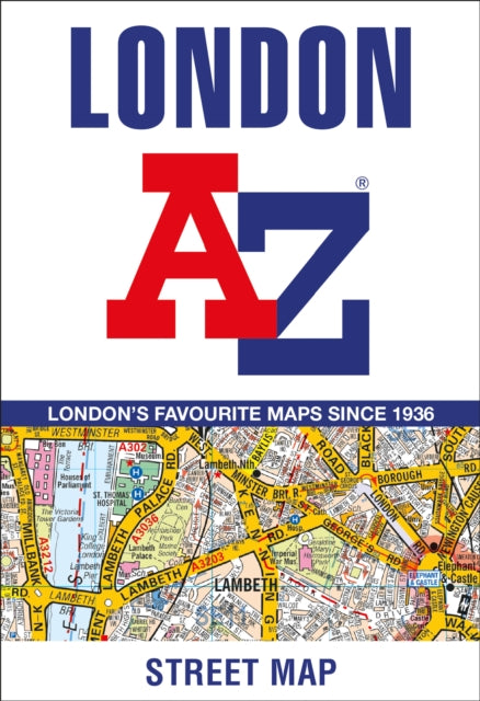 A-Z maps - London A-Z Street Map - New Sheet map