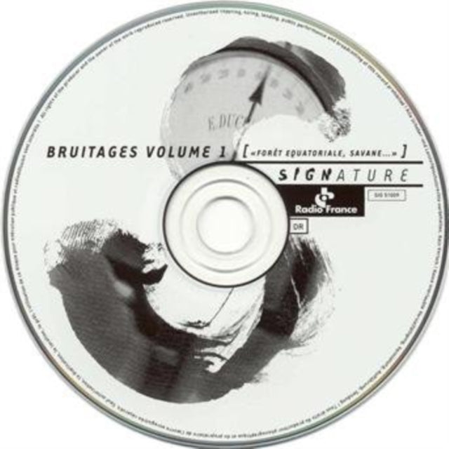 VARIOUS ARTISTS - BRUITAGES VOL.1 - CD