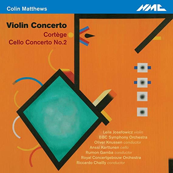 Colin Matthews - Violin Concerto / Cortège / Cello Concerto No. 2 - CD