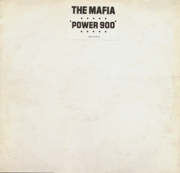 Mafia - Power 900 / Dance Floor Justice - Used Vinyl Record 12"