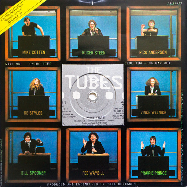 Tubes - Prime Time - Used Vinyl Record 7"